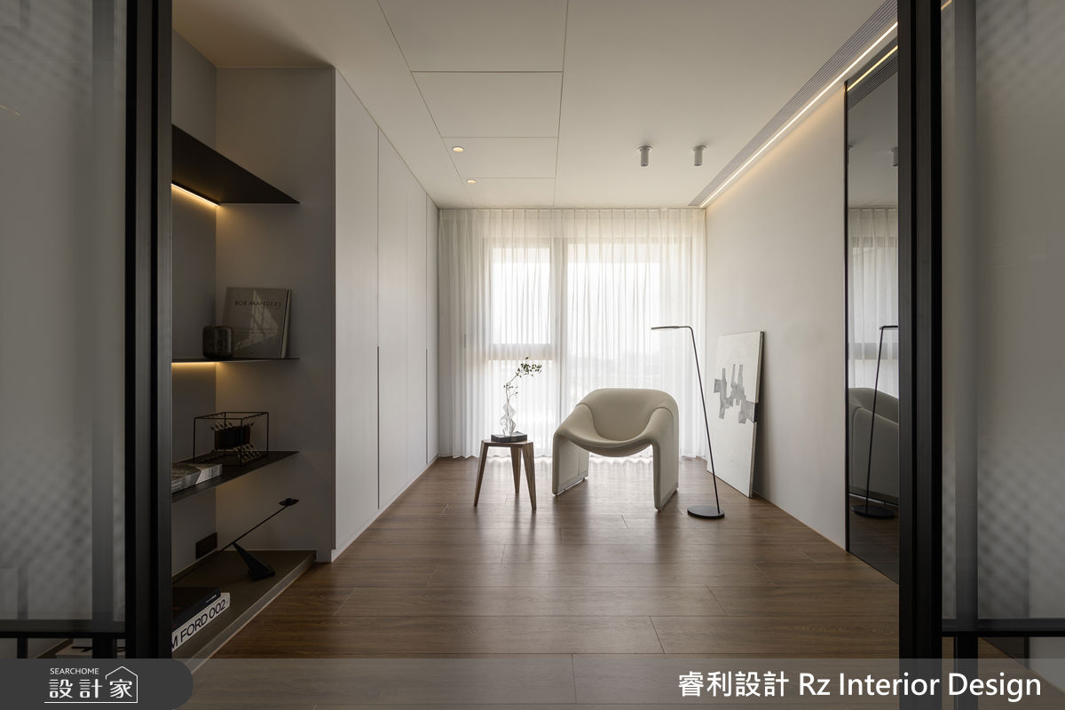 39坪新成屋(5年以下)＿現代風多功能室案例圖片＿睿利設計＿睿利_35.暖陽的佇留之19