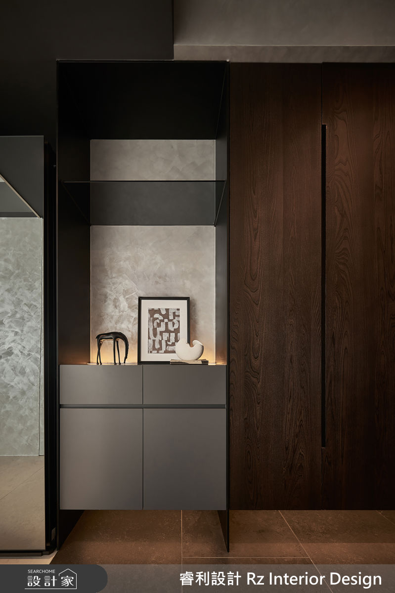 30坪新成屋(5年以下)＿混搭風玄關案例圖片＿睿利設計＿睿利_36.十勺一合之10