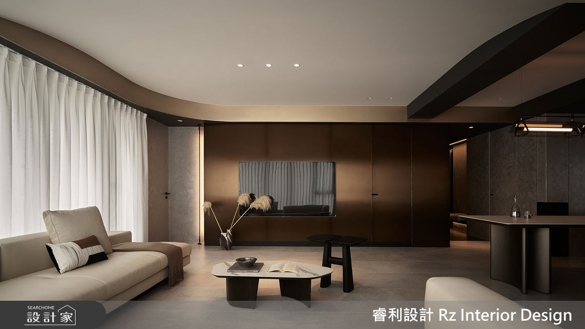 30坪新成屋(5年以下)＿混搭風客廳案例圖片＿睿利設計＿睿利_36.十勺一合之3