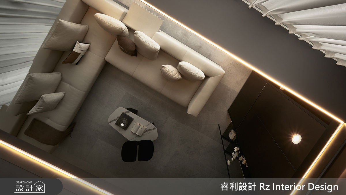 30坪新成屋(5年以下)＿混搭風客廳案例圖片＿睿利設計＿睿利_36.十勺一合之12