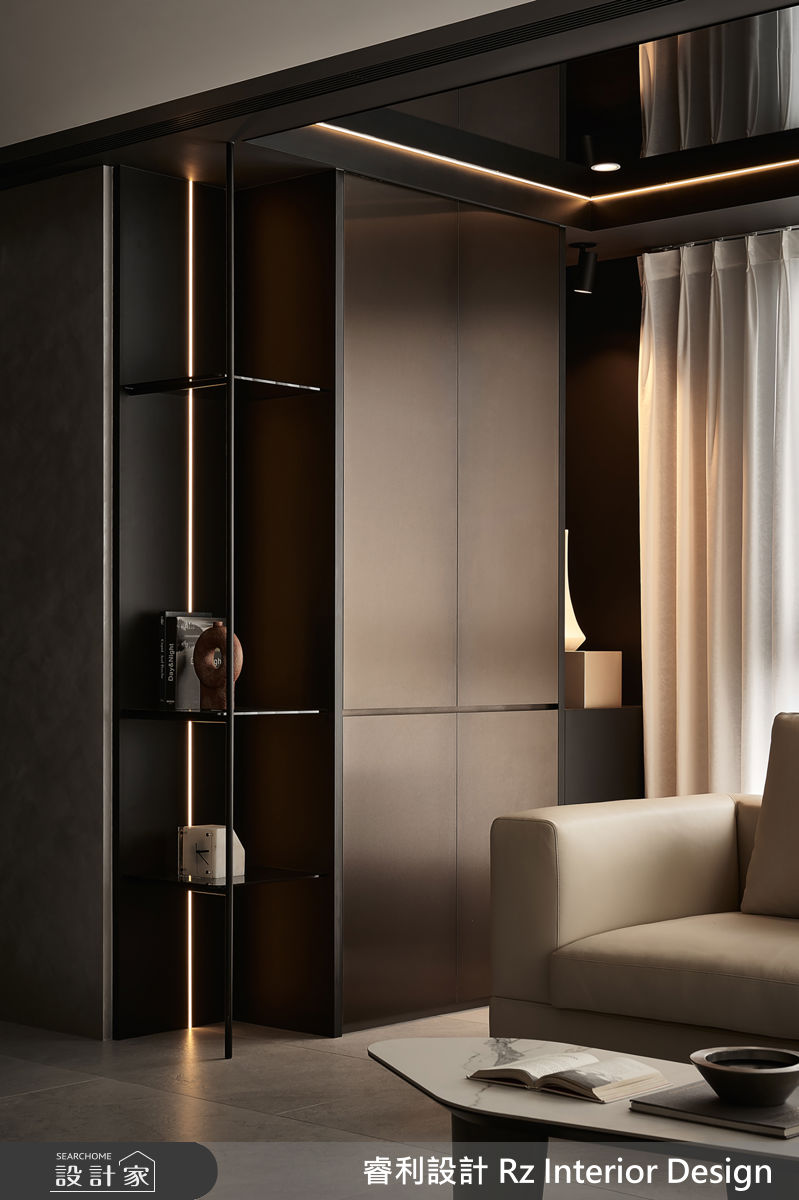 30坪新成屋(5年以下)＿混搭風客廳案例圖片＿睿利設計＿睿利_36.十勺一合之7