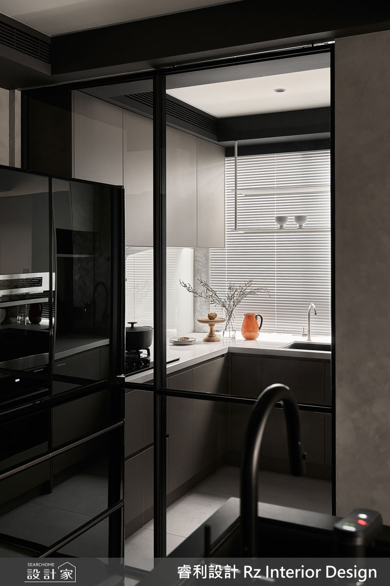 30坪新成屋(5年以下)＿混搭風廚房案例圖片＿睿利設計＿睿利_36.十勺一合之20