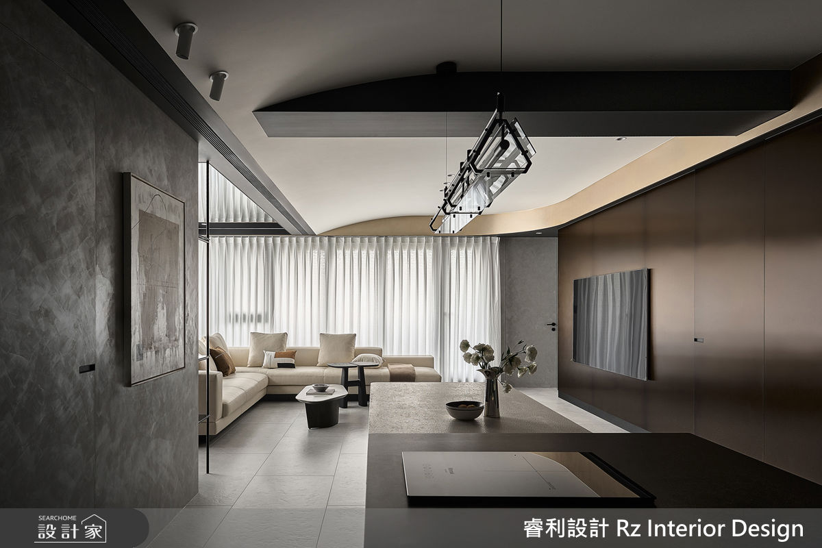 30坪新成屋(5年以下)＿混搭風客廳餐廳案例圖片＿睿利設計＿睿利_36.十勺一合之15