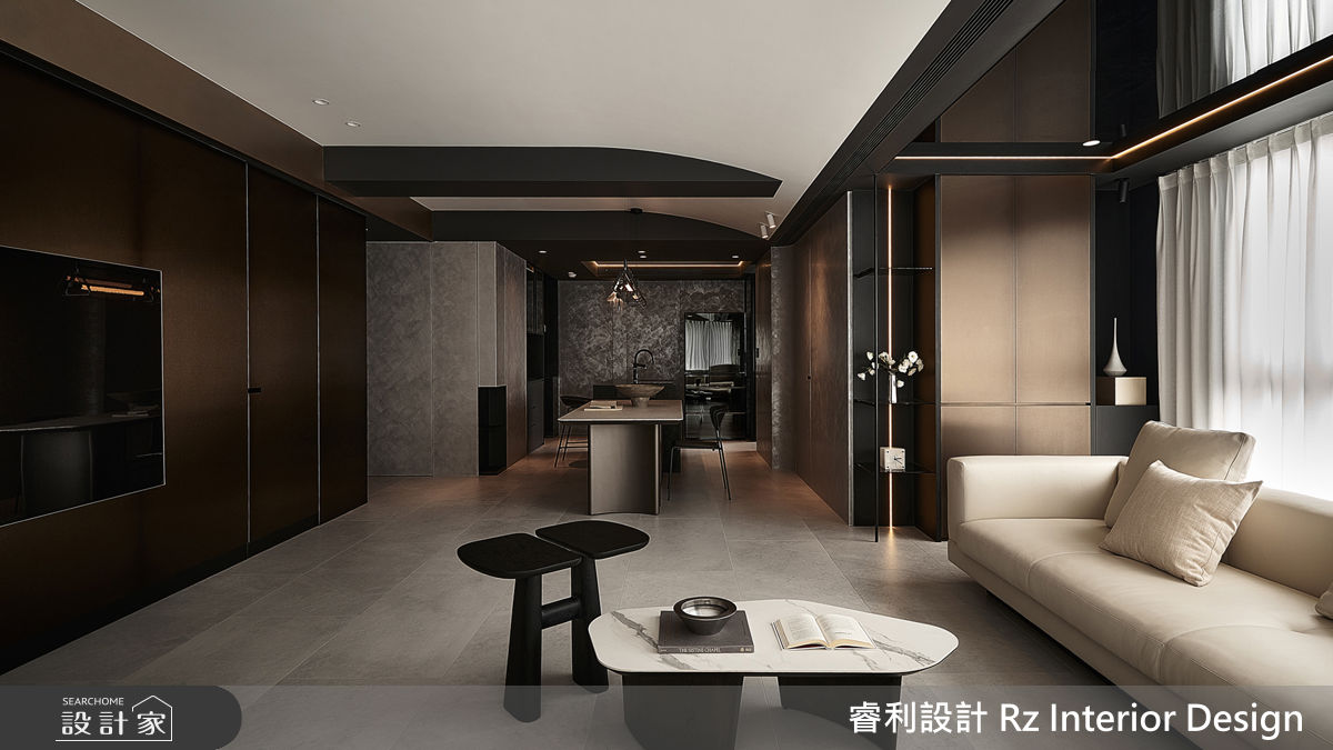 30坪新成屋(5年以下)＿混搭風客廳餐廳案例圖片＿睿利設計＿睿利_36.十勺一合之13