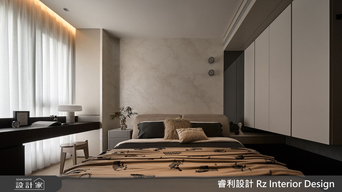 30坪新成屋(5年以下)＿混搭風臥室案例圖片＿睿利設計＿睿利_36.十勺一合之22