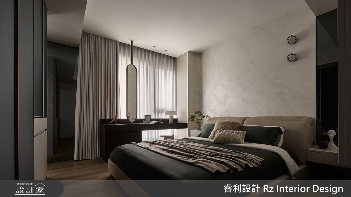 30坪新成屋(5年以下)＿混搭風臥室案例圖片＿睿利設計＿睿利_36.十勺一合之23