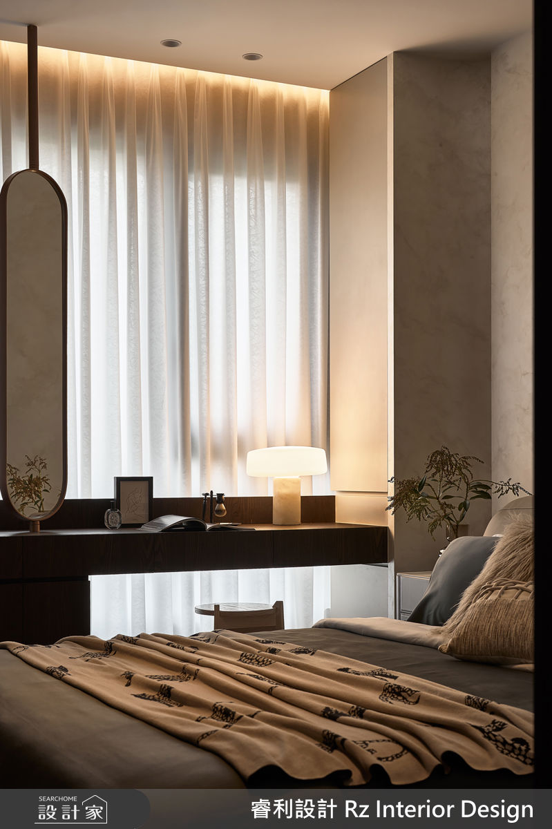 30坪新成屋(5年以下)＿混搭風臥室案例圖片＿睿利設計＿睿利_36.十勺一合之24