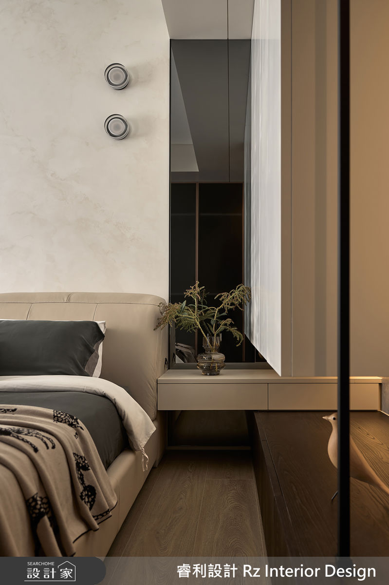 30坪新成屋(5年以下)＿混搭風臥室案例圖片＿睿利設計＿睿利_36.十勺一合之25