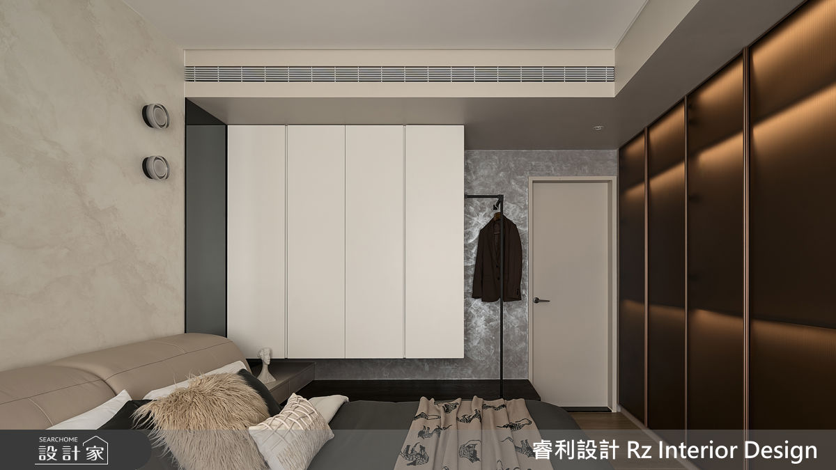 30坪新成屋(5年以下)＿混搭風臥室案例圖片＿睿利設計＿睿利_36.十勺一合之30