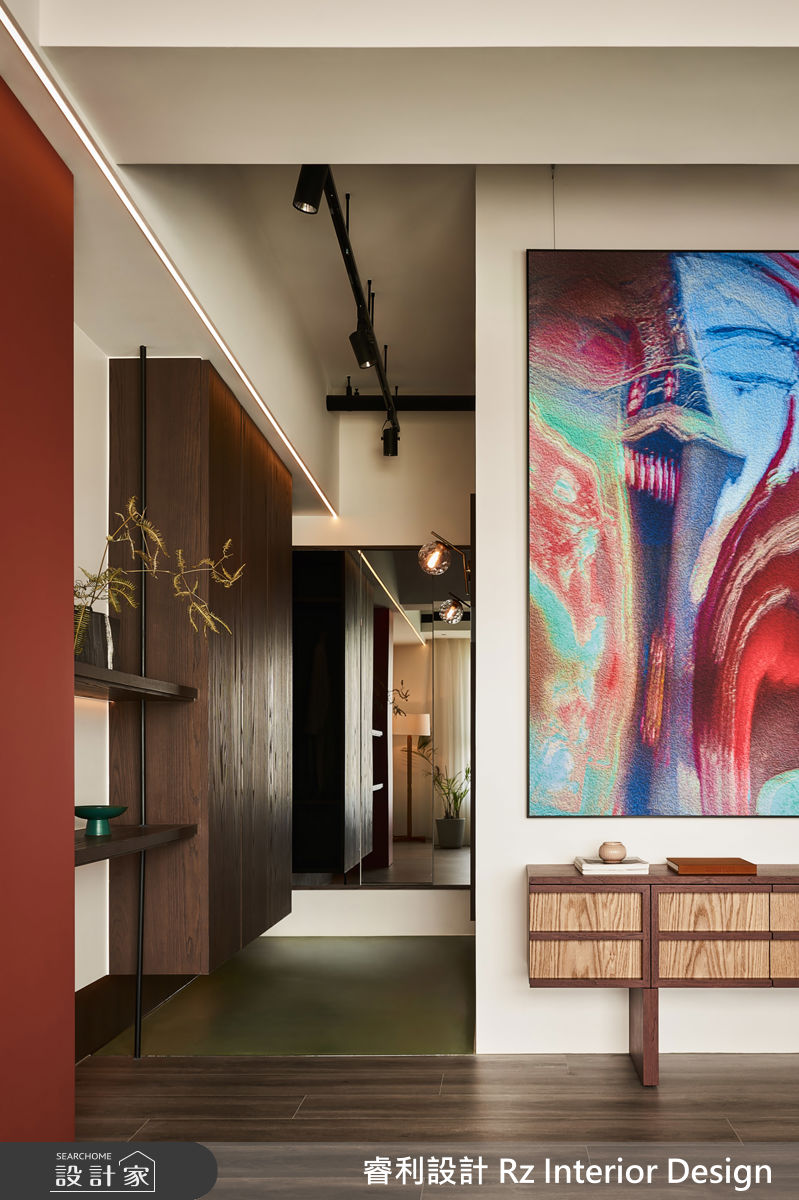 新成屋(5年以下)＿新中式風玄關案例圖片＿睿利設計＿睿利_37.昔日·來境之2