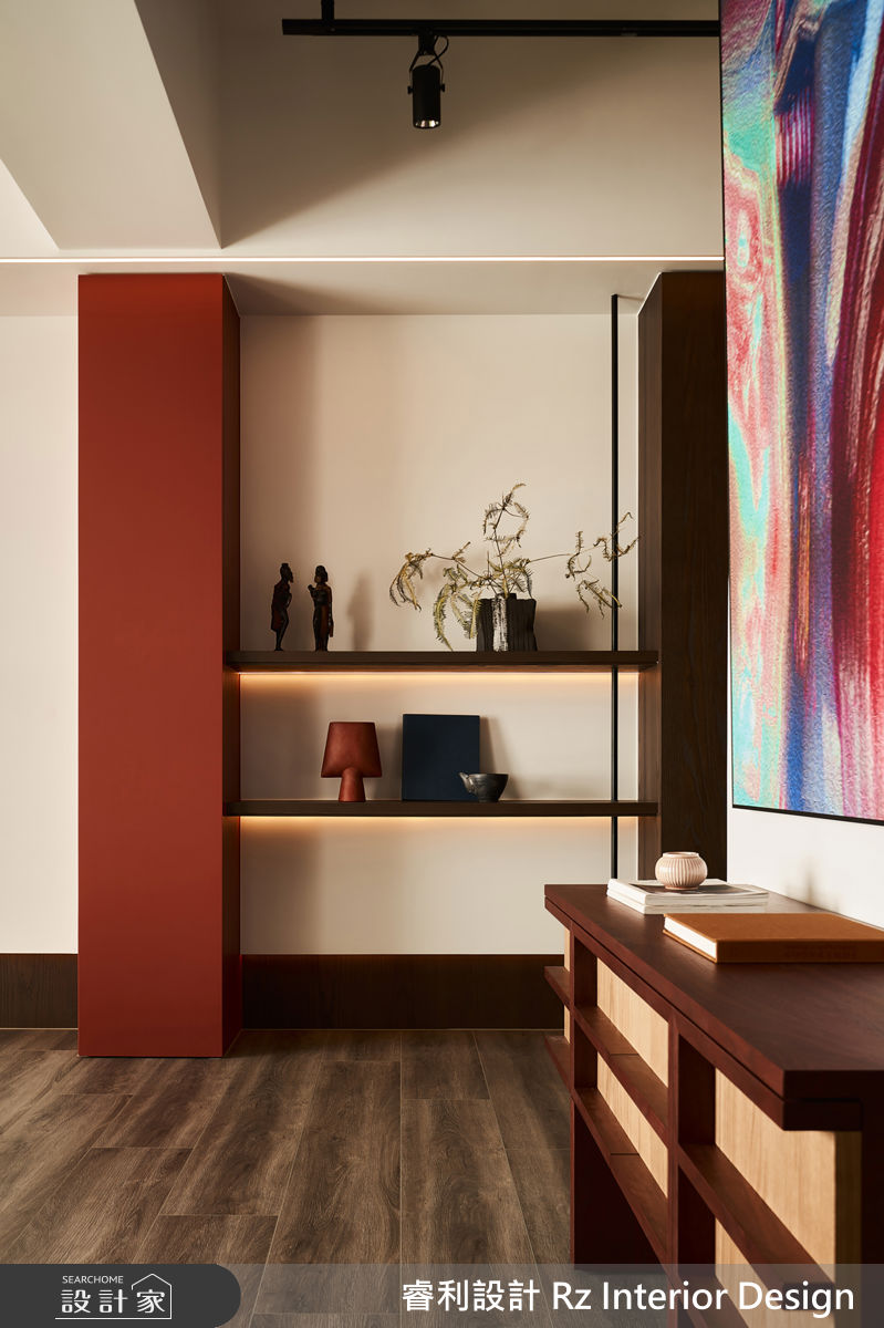 新成屋(5年以下)＿新中式風客廳案例圖片＿睿利設計＿睿利_37.昔日·來境之3