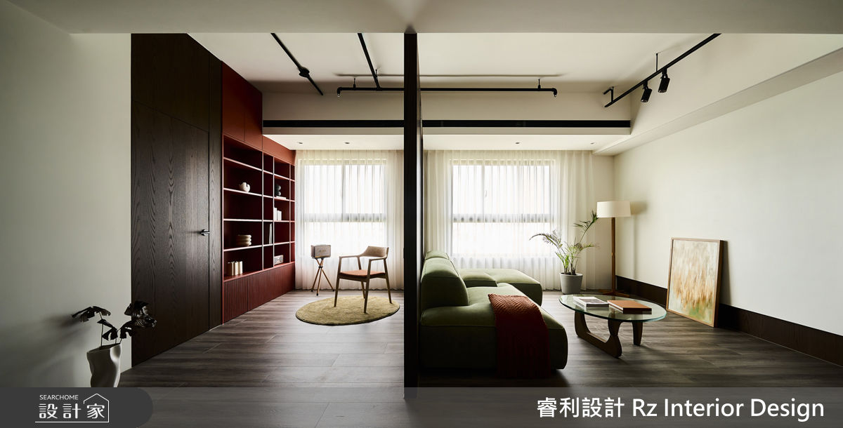 新成屋(5年以下)＿新中式風客廳多功能室案例圖片＿睿利設計＿睿利_37.昔日·來境之12