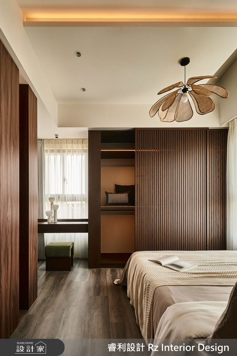 新成屋(5年以下)＿新中式風臥室案例圖片＿睿利設計＿睿利_37.昔日·來境之22