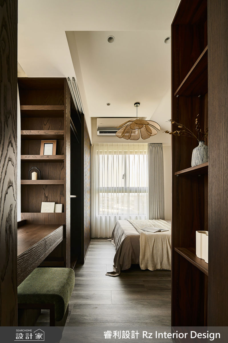 新成屋(5年以下)＿新中式風臥室案例圖片＿睿利設計＿睿利_37.昔日·來境之27