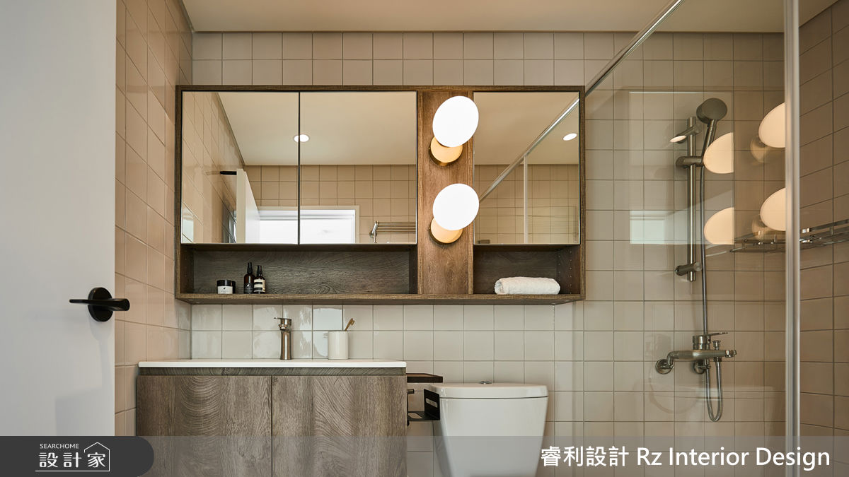 新成屋(5年以下)＿新中式風浴室案例圖片＿睿利設計＿睿利_37.昔日·來境之32