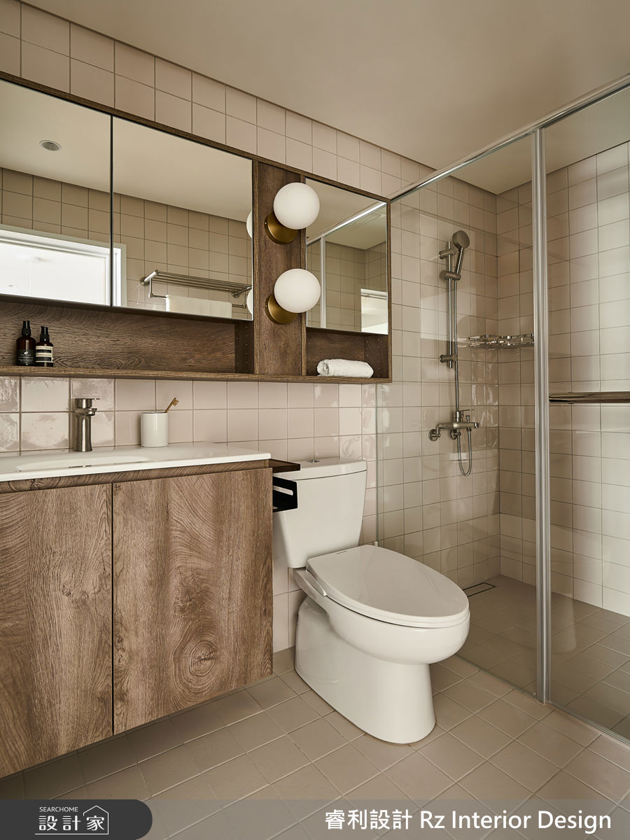 新成屋(5年以下)＿新中式風浴室案例圖片＿睿利設計＿睿利_37.昔日·來境之34