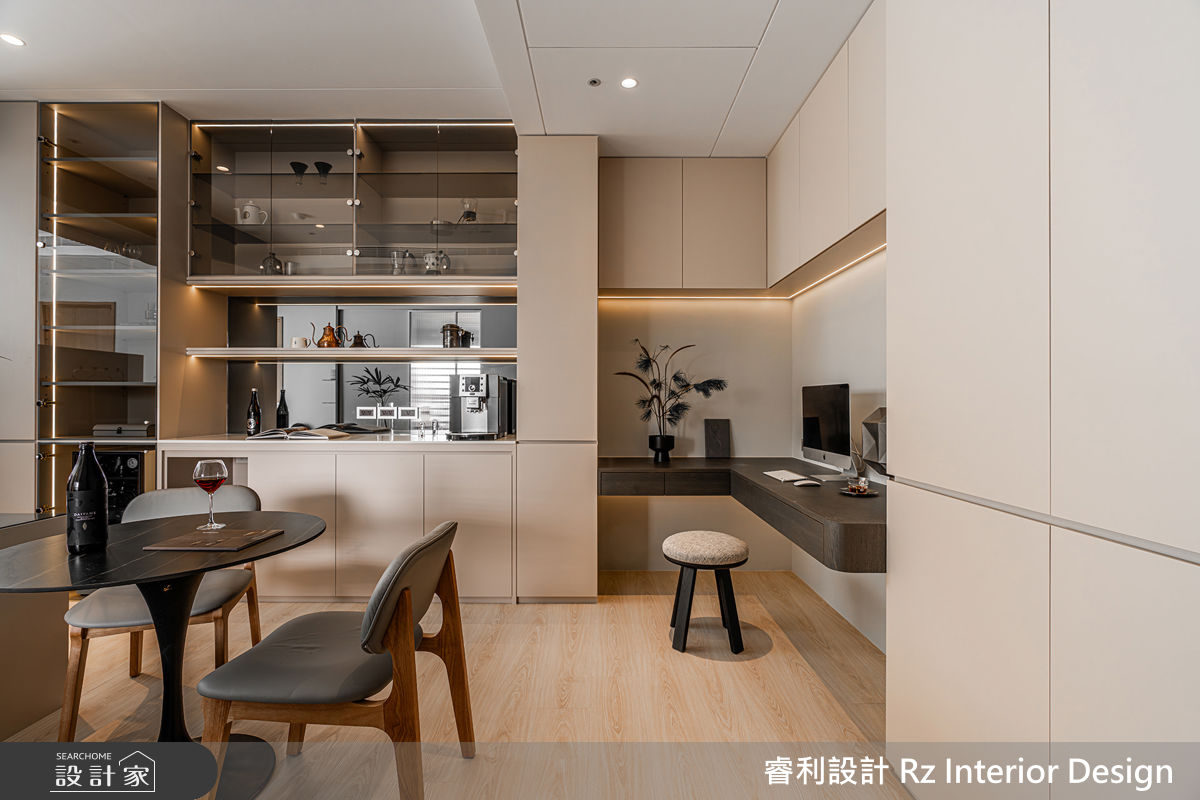 新成屋(5年以下)＿侘寂風餐廳書房案例圖片＿睿利設計＿睿利_38.快門替我記得之5