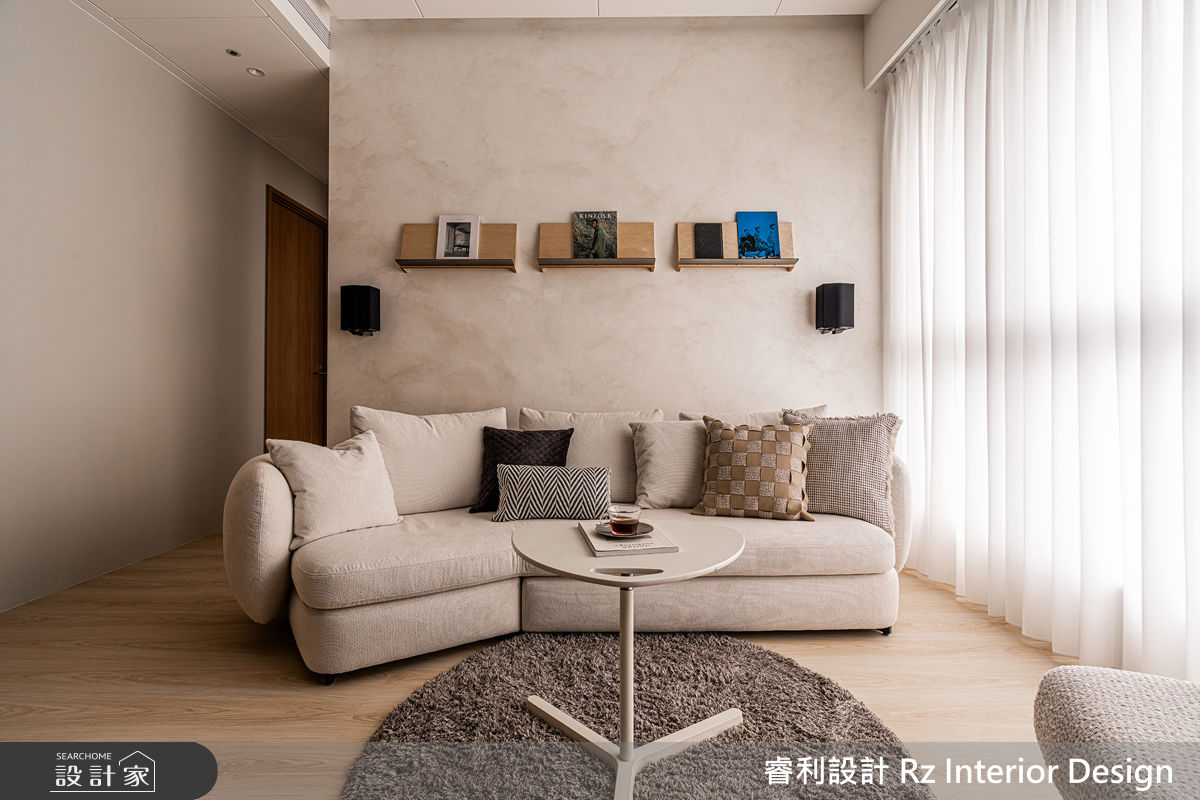 新成屋(5年以下)＿侘寂風客廳案例圖片＿睿利設計＿睿利_38.快門替我記得之9