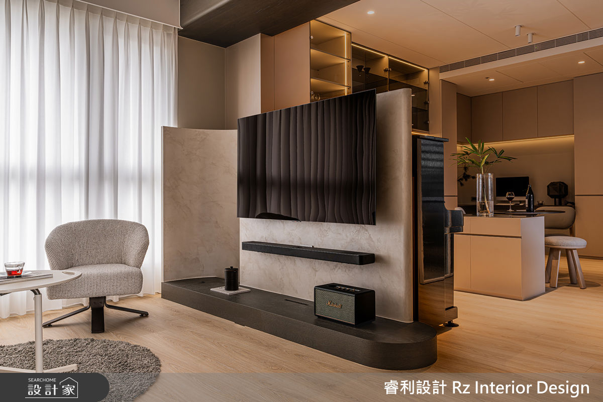 新成屋(5年以下)＿侘寂風客廳案例圖片＿睿利設計＿睿利_38.快門替我記得之12