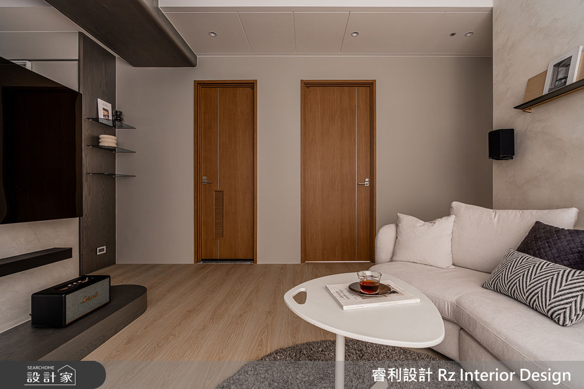 新成屋(5年以下)＿侘寂風客廳案例圖片＿睿利設計＿睿利_38.快門替我記得之14