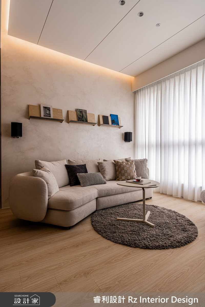 新成屋(5年以下)＿侘寂風客廳案例圖片＿睿利設計＿睿利_38.快門替我記得之10