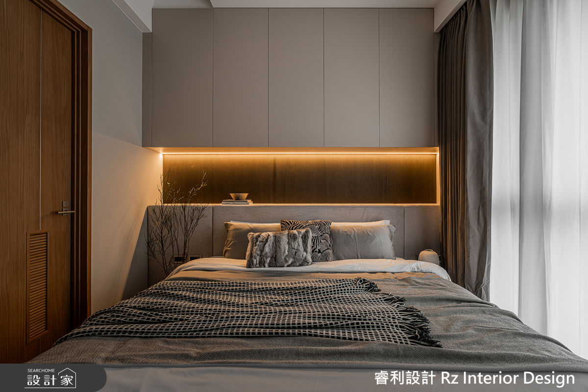 新成屋(5年以下)＿侘寂風臥室案例圖片＿睿利設計＿睿利_38.快門替我記得之17