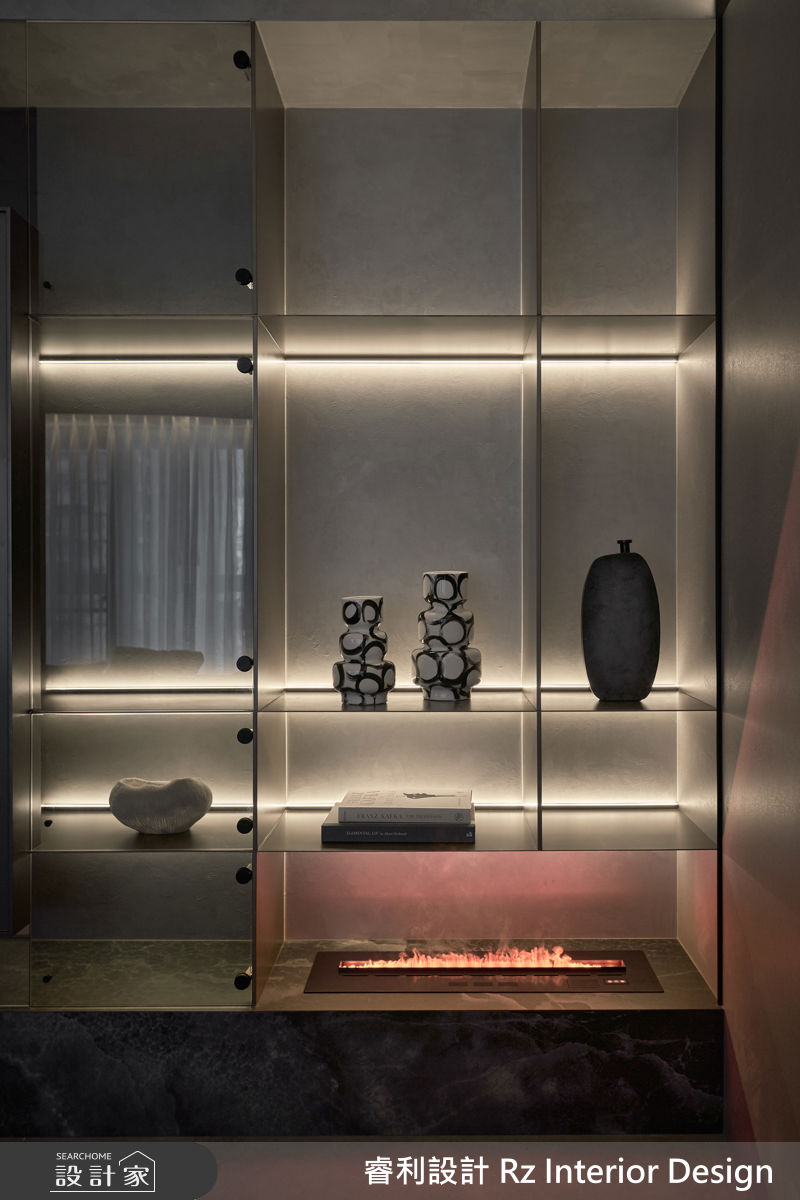 38坪新成屋(5年以下)＿現代風客廳案例圖片＿睿利設計＿睿利_39.星寰入際之18