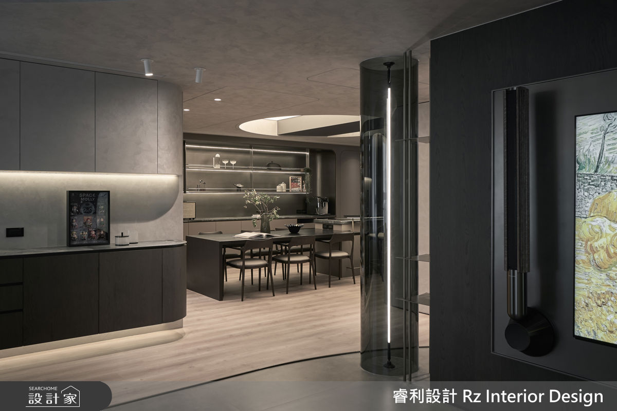 38坪新成屋(5年以下)＿現代風客廳餐廳案例圖片＿睿利設計＿睿利_39.星寰入際之26