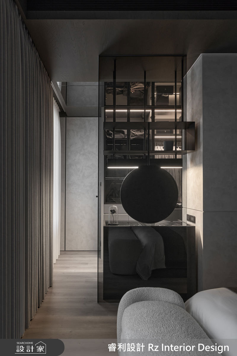 38坪新成屋(5年以下)＿現代風臥室案例圖片＿睿利設計＿睿利_39.星寰入際之47