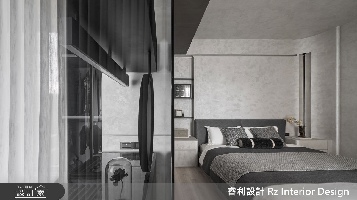 38坪新成屋(5年以下)＿現代風臥室案例圖片＿睿利設計＿睿利_39.星寰入際之43