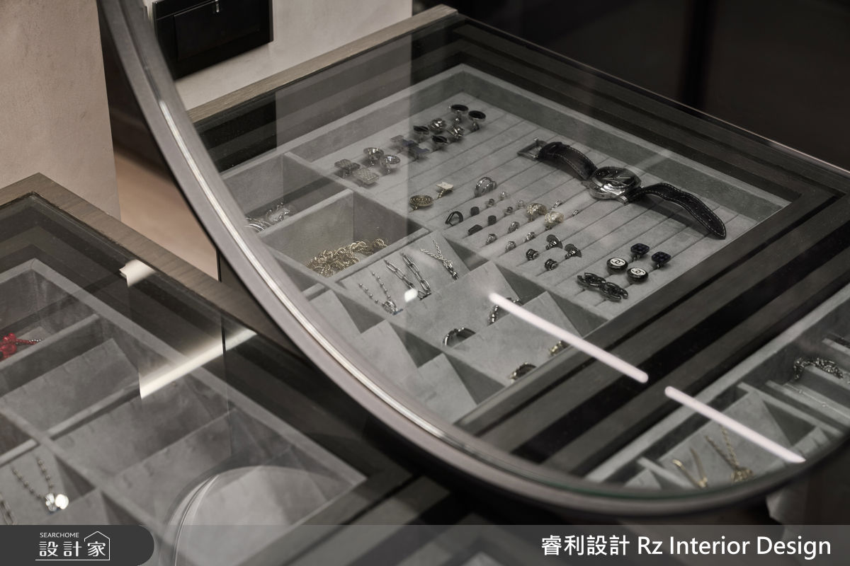 38坪新成屋(5年以下)＿現代風更衣間案例圖片＿睿利設計＿睿利_39.星寰入際之58