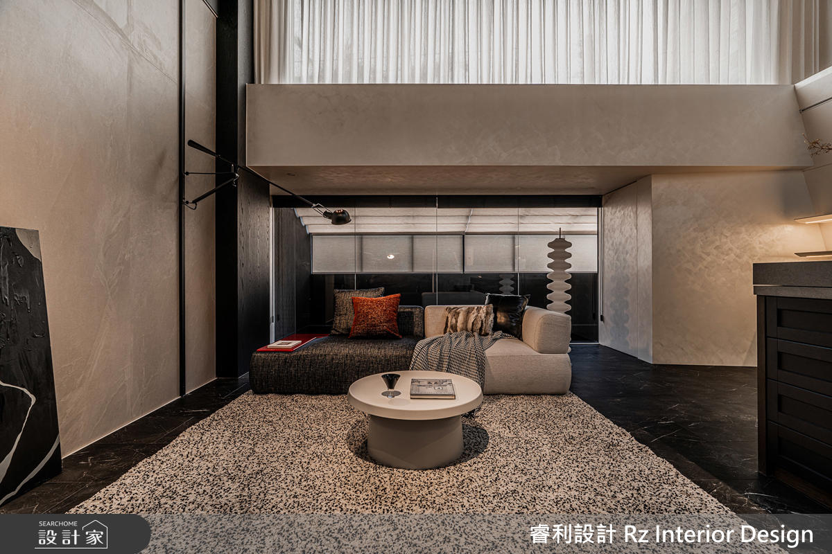 78坪老屋(16~30年)＿現代風客廳案例圖片＿睿利設計＿睿利_40.深藏翠林的靈魂分層之10