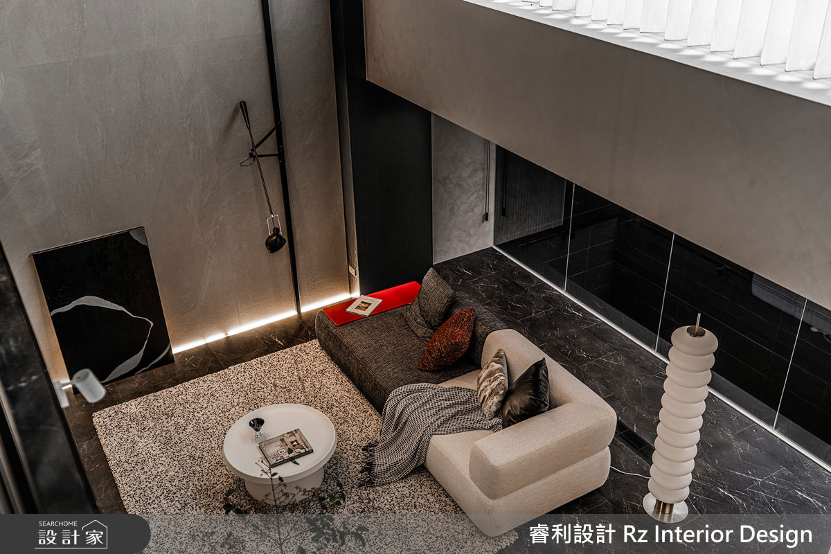 78坪老屋(16~30年)＿現代風客廳案例圖片＿睿利設計＿睿利_40.深藏翠林的靈魂分層之11