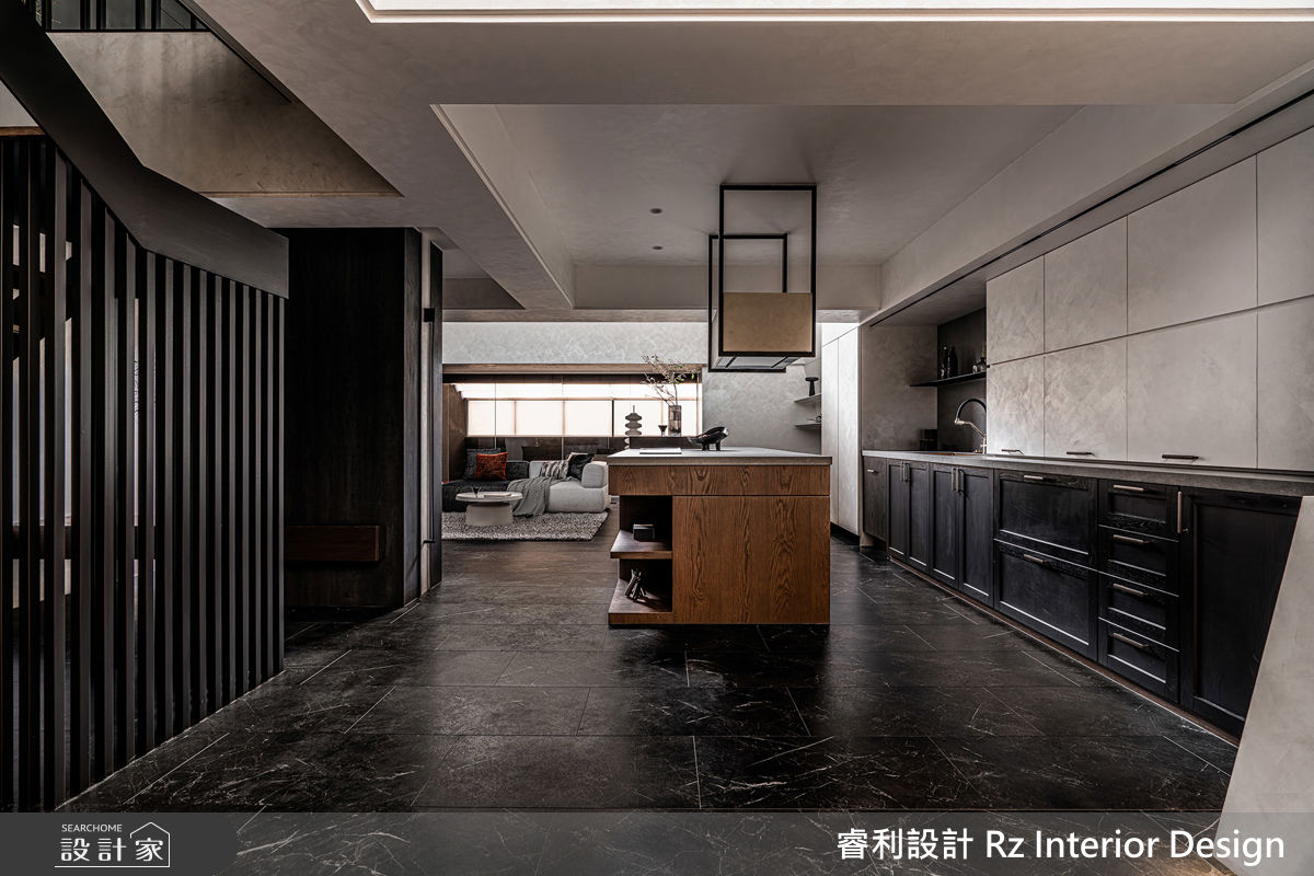 78坪老屋(16~30年)＿現代風中島案例圖片＿睿利設計＿睿利_40.深藏翠林的靈魂分層之23