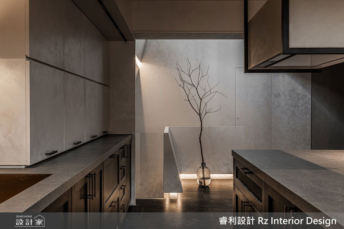 78坪老屋(16~30年)＿現代風中島案例圖片＿睿利設計＿睿利_40.深藏翠林的靈魂分層之28