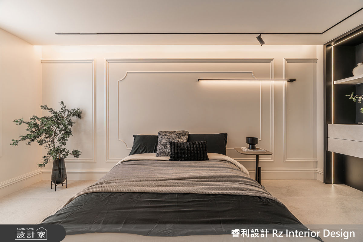 78坪老屋(16~30年)＿現代風臥室案例圖片＿睿利設計＿睿利_40.深藏翠林的靈魂分層之39
