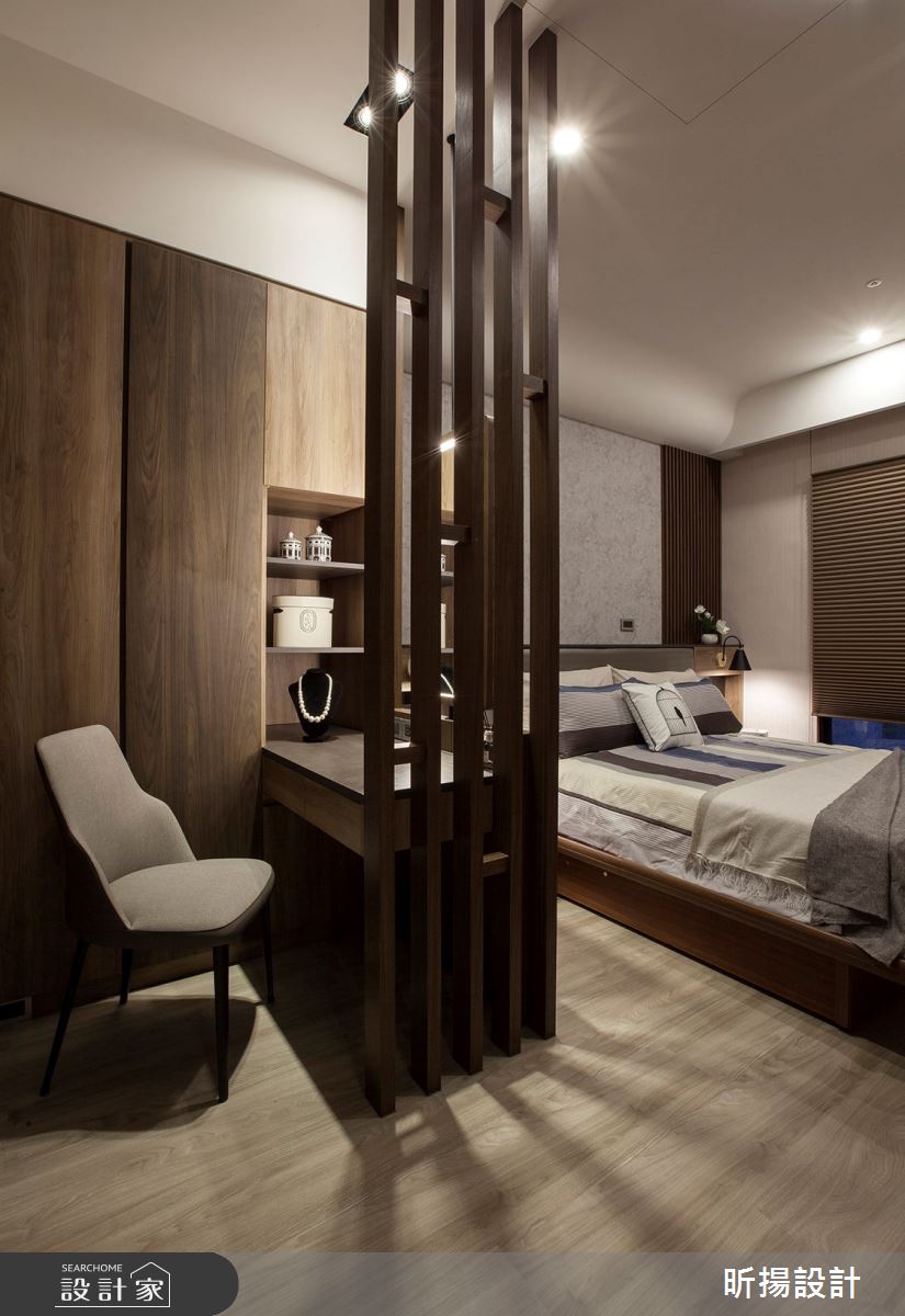 28坪新成屋(5年以下)＿現代風臥室案例圖片＿昕揚室內裝修設計有限公司＿昕揚_木‧慕琚之16