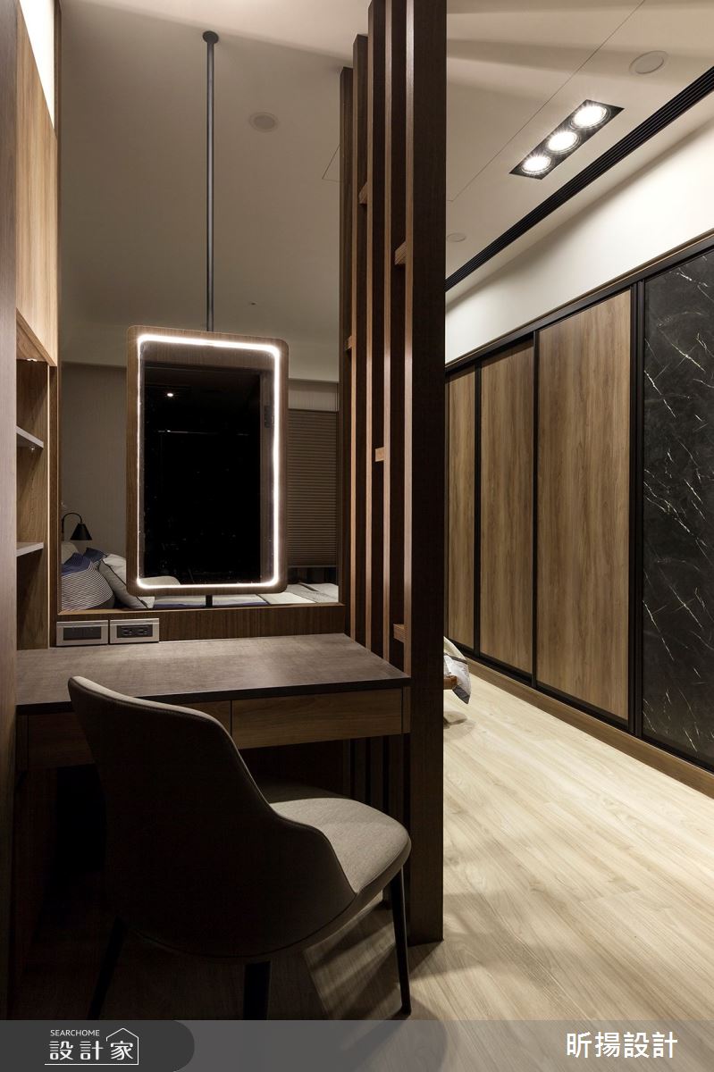 28坪新成屋(5年以下)＿現代風臥室案例圖片＿昕揚室內裝修設計有限公司＿昕揚_木‧慕琚之17