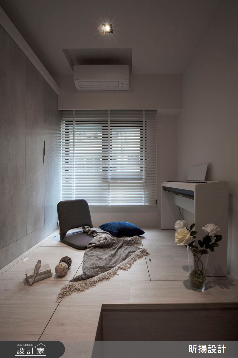 20坪新成屋(5年以下)＿現代風多功能室案例圖片＿昕揚室內裝修設計有限公司＿昕揚_灰階‧日光之23