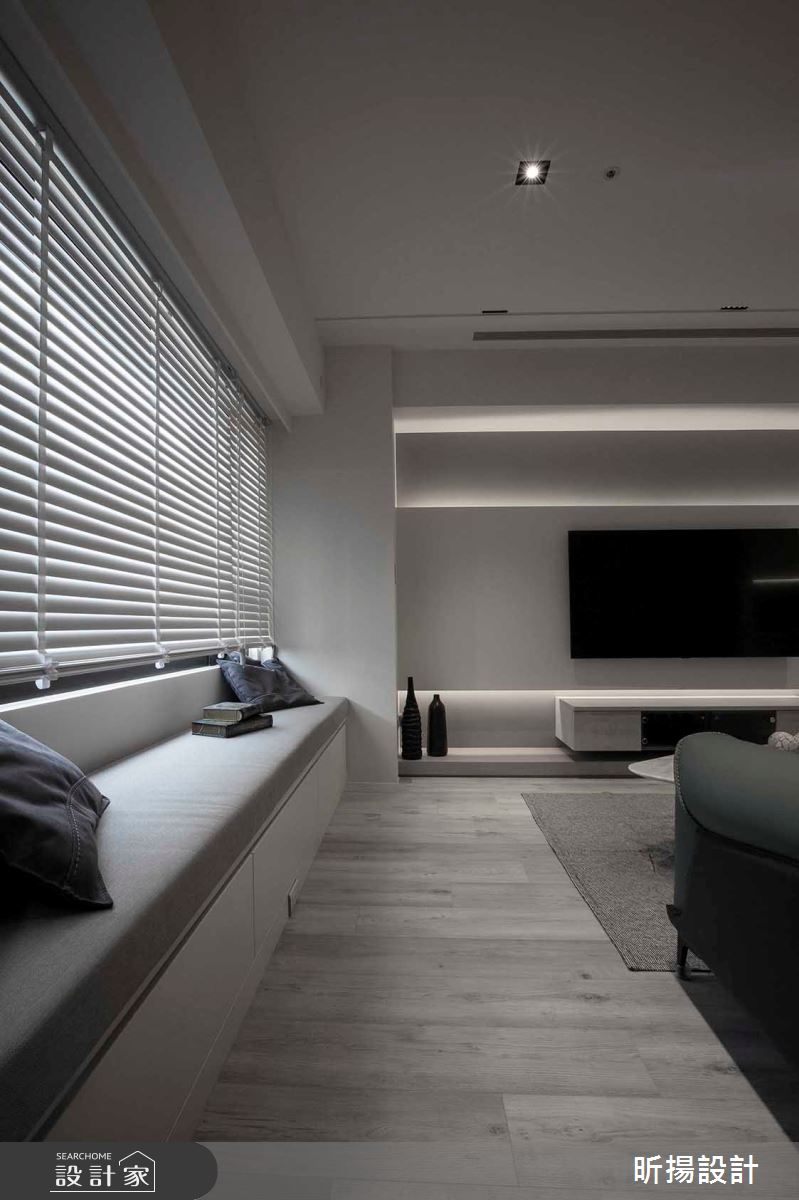 20坪新成屋(5年以下)＿現代風案例圖片＿昕揚室內裝修設計有限公司＿昕揚_灰階‧日光之11