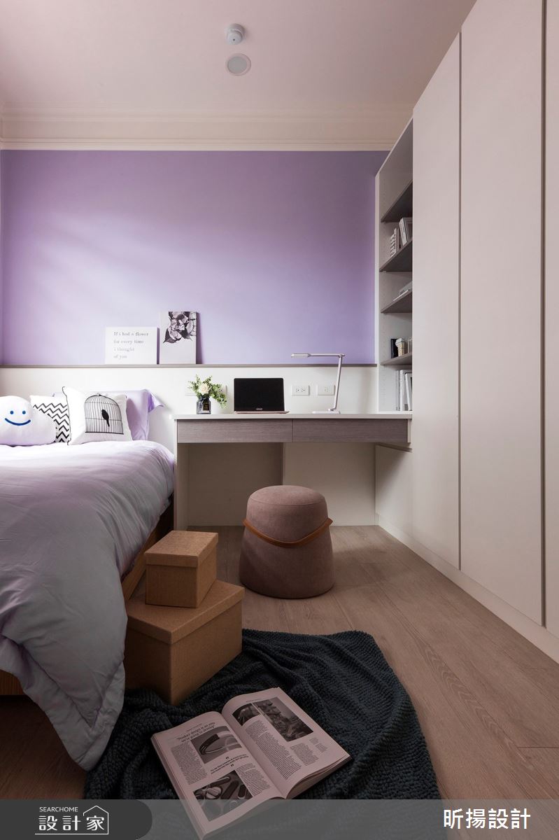 40坪中古屋(5~15年)＿新古典臥室案例圖片＿昕揚室內裝修設計有限公司＿昕揚_光影中的雅緻輕古典之21