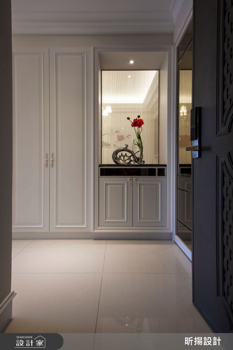 30坪新成屋(5年以下)＿新古典玄關案例圖片＿昕揚室內裝修設計有限公司＿昕揚_美式的清新爾雅之1