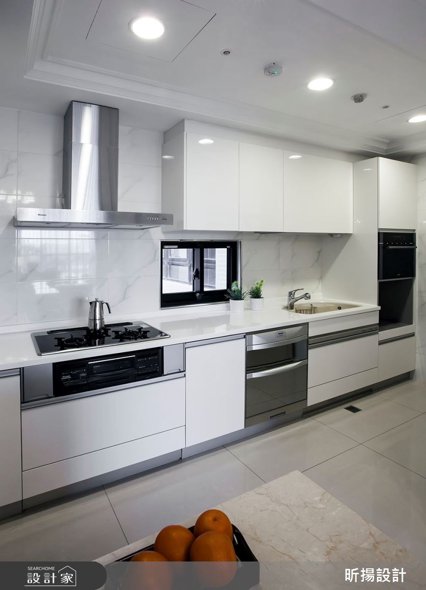 30坪新成屋(5年以下)＿新古典廚房案例圖片＿昕揚室內裝修設計有限公司＿昕揚_美式的清新爾雅之15