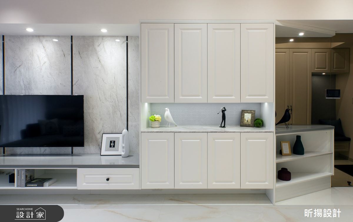 23坪新成屋(5年以下)＿新古典客廳案例圖片＿昕揚室內裝修設計有限公司＿昕揚_來一曲剛剛好的浪漫之8