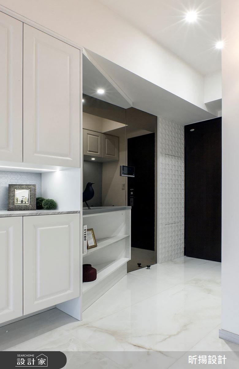 23坪新成屋(5年以下)＿新古典玄關案例圖片＿昕揚室內裝修設計有限公司＿昕揚_來一曲剛剛好的浪漫之11