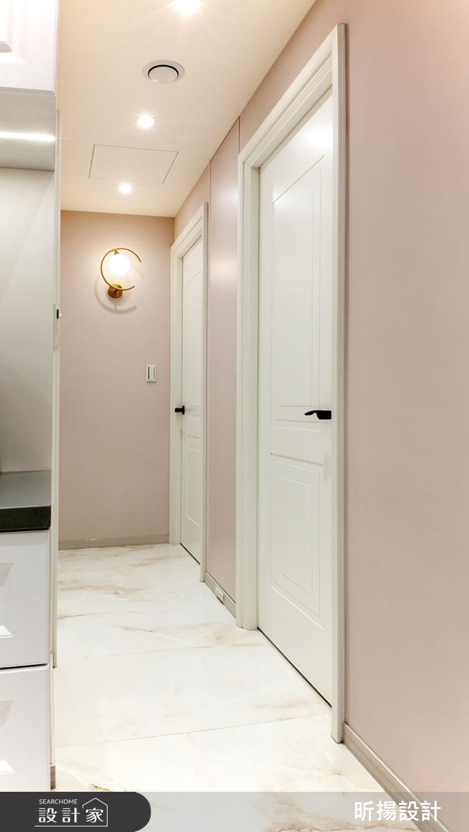 23坪新成屋(5年以下)＿新古典走廊案例圖片＿昕揚室內裝修設計有限公司＿昕揚_來一曲剛剛好的浪漫之17