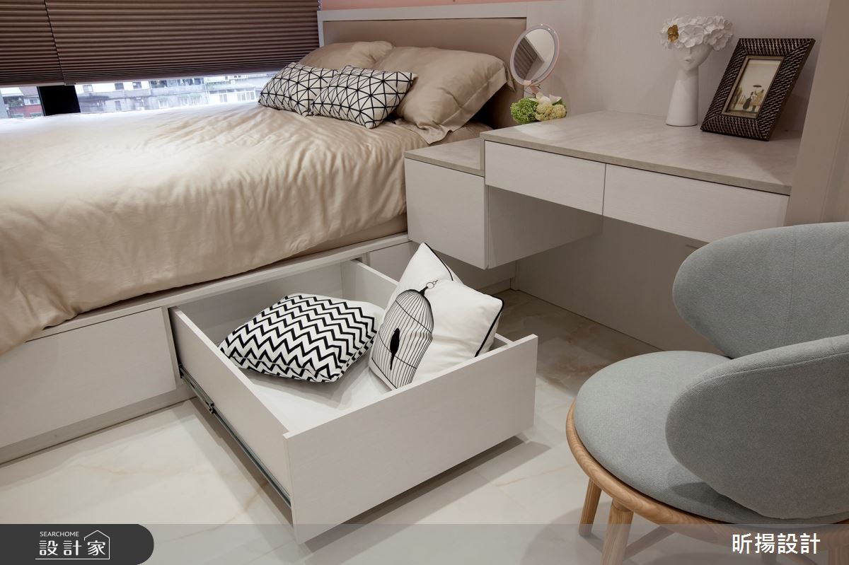 23坪新成屋(5年以下)＿新古典臥室案例圖片＿昕揚室內裝修設計有限公司＿昕揚_來一曲剛剛好的浪漫之20