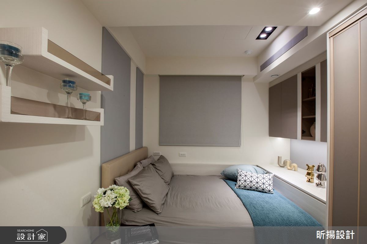 28坪老屋(16~30年)＿現代風臥室案例圖片＿昕揚室內裝修設計有限公司＿昕揚_輕裸‧淡雅之23