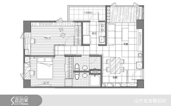 25坪新成屋(5年以下)＿現代風案例圖片＿山木生空間設計有限公司＿山木生_01之10