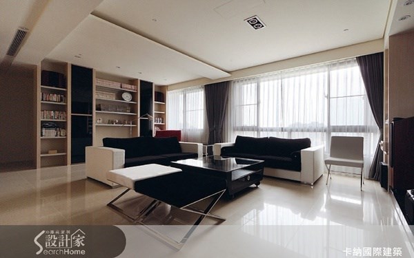 ＿現代風客廳案例圖片＿卡納文創/品納設計＿卡納國際建築有限公司／卡納國際設計團隊之21